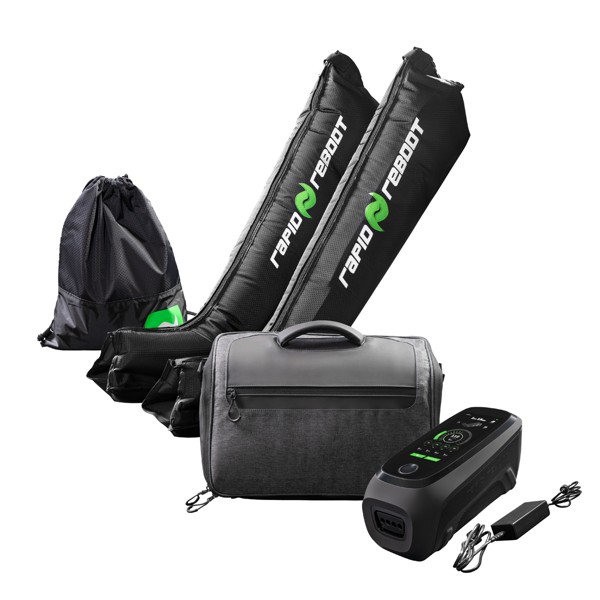 Rapid Reboot REGEN Boots Package — pneumatic compression boots for marathon training